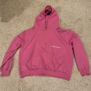LONELY GHOST Vibrant Pink Sweatshirt